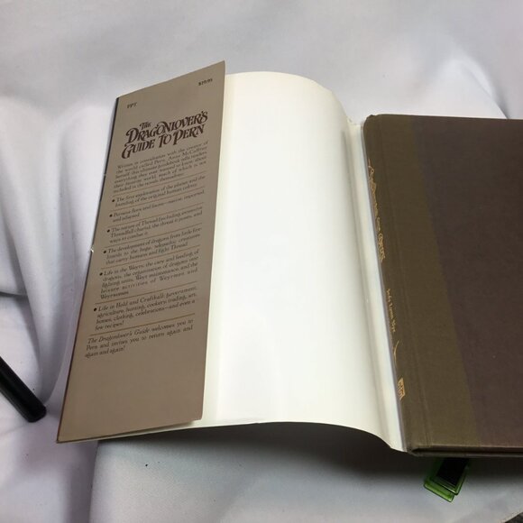 The Dragonlover's Guide To Pern by Jody Lynn Nye & Anne McCaffrey HC/DJ 1989 1st - Picture 8 of 16